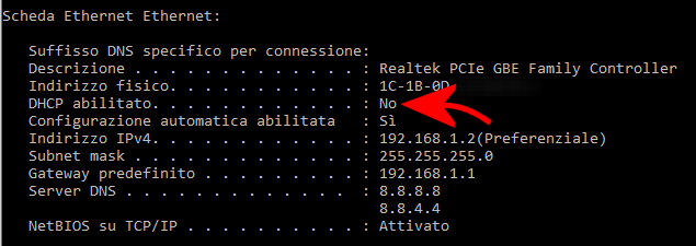 IPCONFIG, cos'è e come funziona