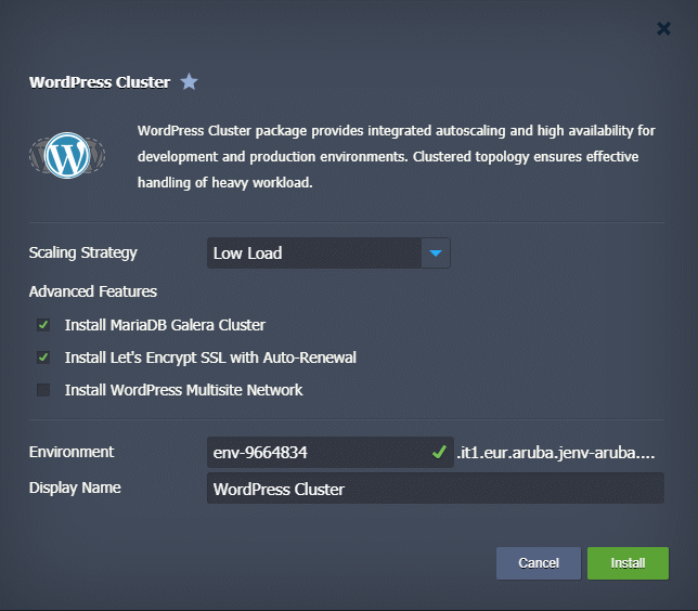 Come ospitare WordPress e ogni tipo di applicazione grazie alla flessibilità di Jelastic Cloud