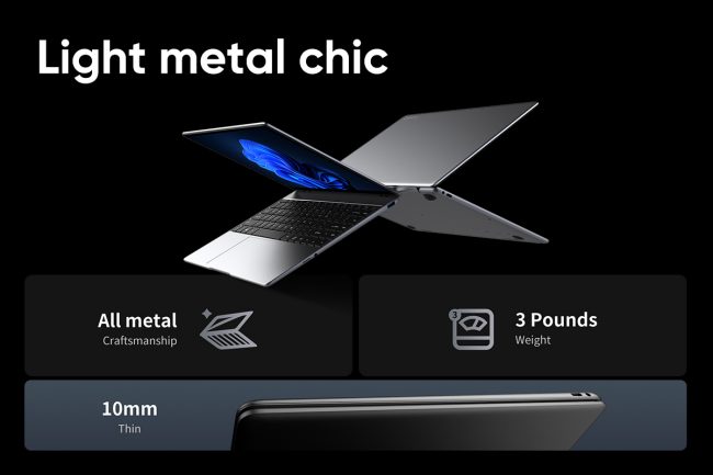 LarkBook X, un notebook con schermo touch 2K pronto per Windows 11