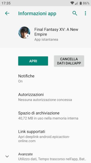 Le mie app da aggiornare su Android