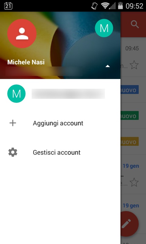 Leggere email su Android senza perdere i messaggi di posta