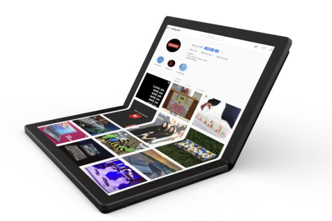 Lenovo presenta il primo PC con schermo pieghevole della famiglia ThinkPad X1