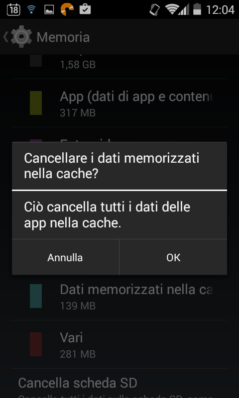 Memoria quasi piena, come liberare spazio su Android