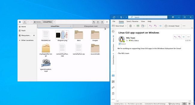 Eseguire applicazioni Linux in Windows con interfaccia grafica