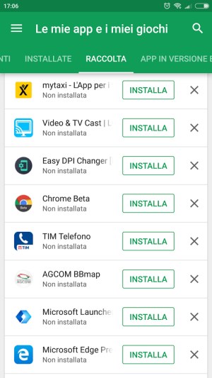 Dove trovare la lista delle app che si sono installate in passato su Android