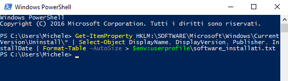 Lista programmi installati in Windows, ecco come ottenerla
