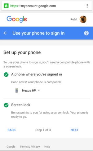 In prova il nuovo sistema di login senza password Google