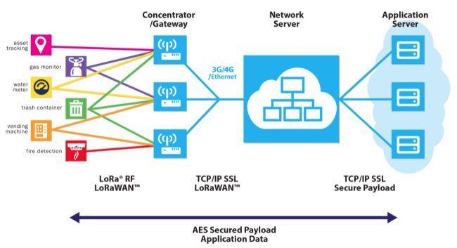 LoRaWAN cos'è e come funziona il trasferimento dati a lungo raggio