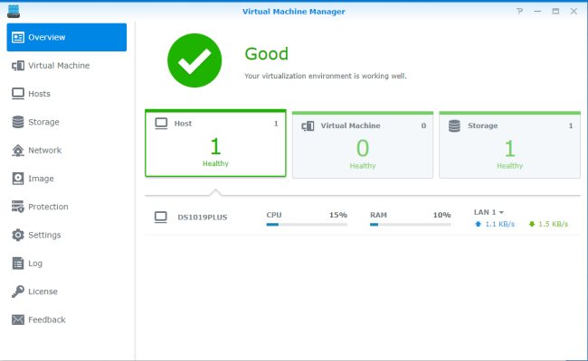 Macchine virtuali su un NAS con Synology VMM