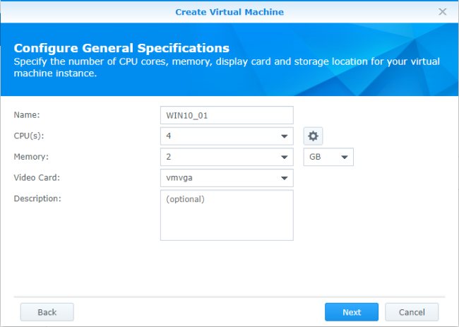 Macchine virtuali su un NAS con Synology VMM