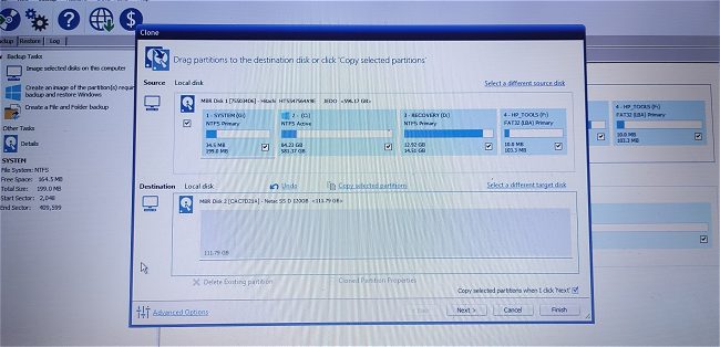 Macrium Reflect, per clonare hard disk su SSD gratis