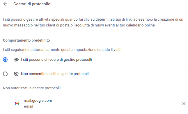 Mailto Gmail: inviare la posta con l'applicazione Web di Google
