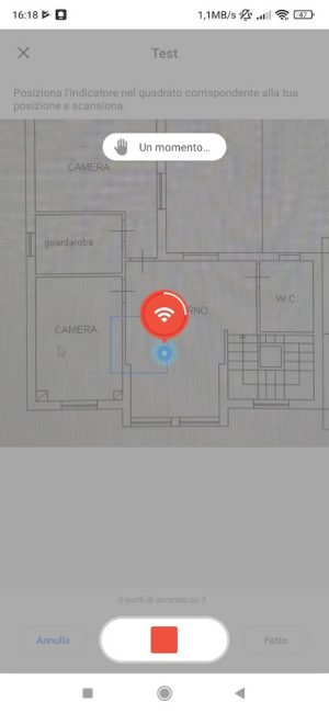 Creare la mappa del segnale WiFi da Android con il nuovo NetSpot