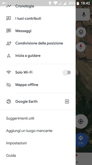 Mappe offline, come consultarle senza connessione di rete