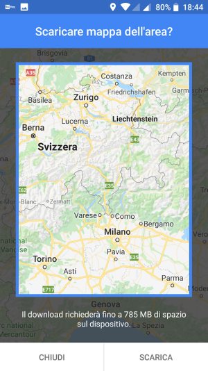 Mappe offline, come consultarle senza connessione di rete