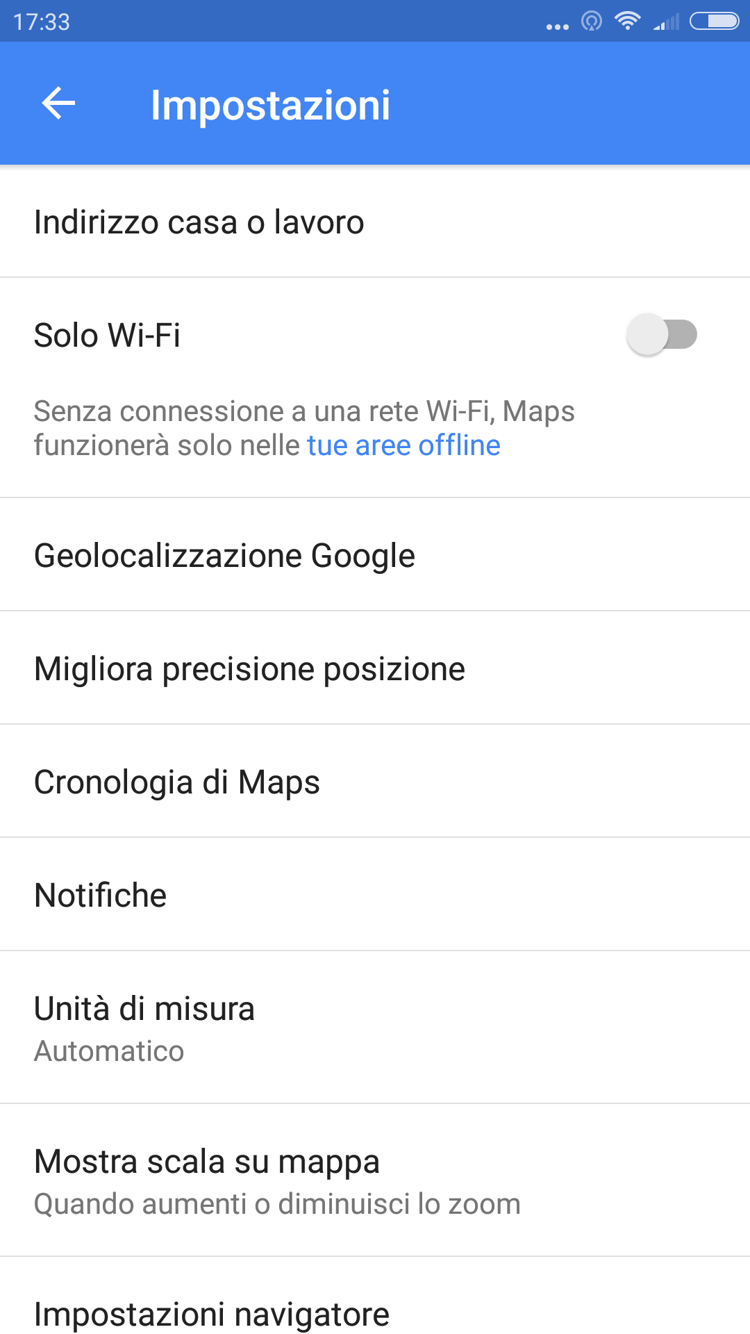 Google Maps, mappe offline con indicazioni stradali