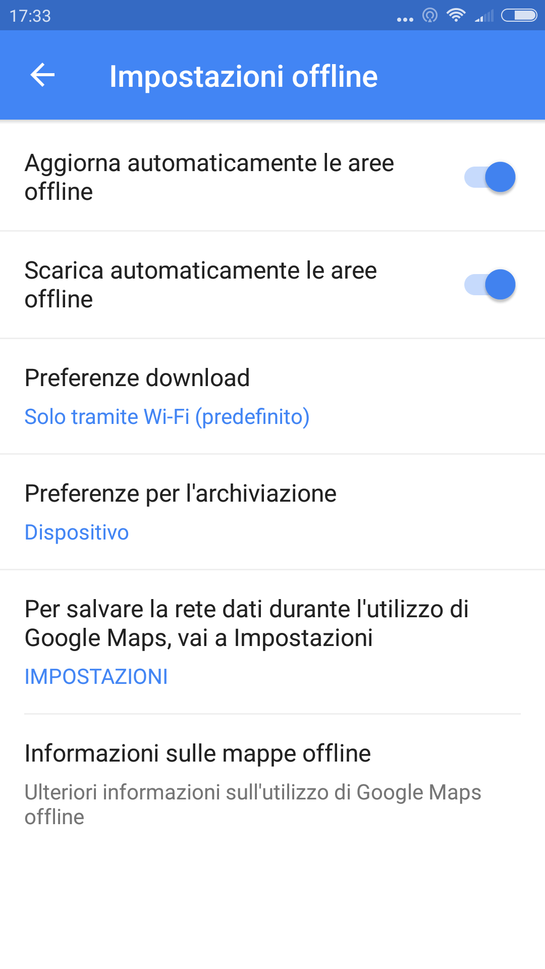 Google Maps, mappe offline con indicazioni stradali