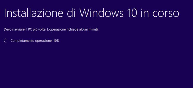 Media Creation Tool e aggiornamento di Windows 10 in-place