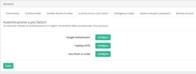 Memorizzare password e gestirle tra collaboratori con Psono