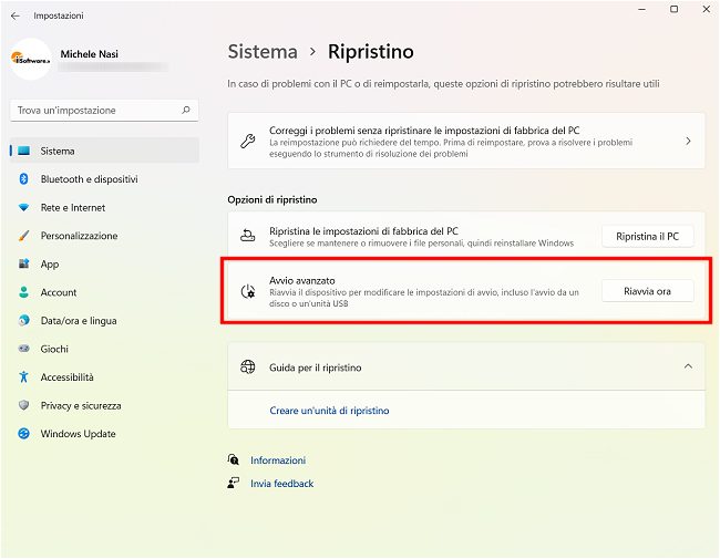 Backup Windows 11 con lo strumento di sistema wbAdmin