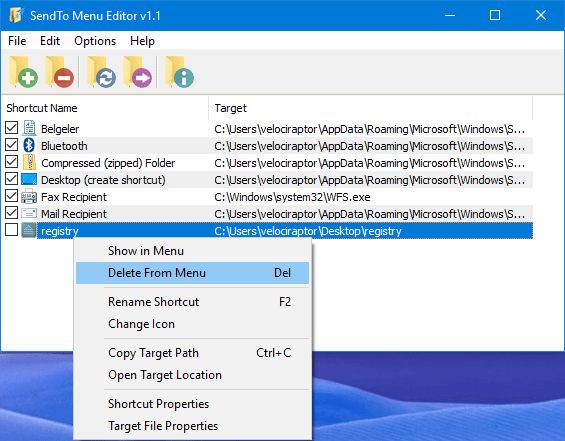 Menu Invia a di Windows: come usarlo e come aggiungere nuove voci