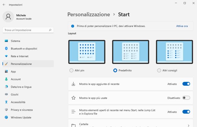 Windows 11 cambia registro: menu Start più flessibile e più facile sostituire Edge