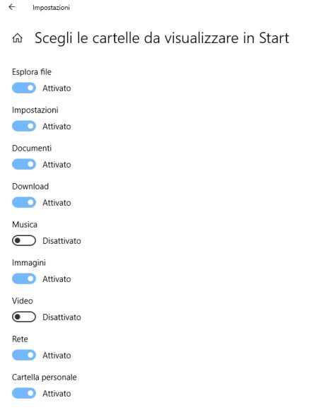 Menu Start Windows 10: come personalizzarlo
