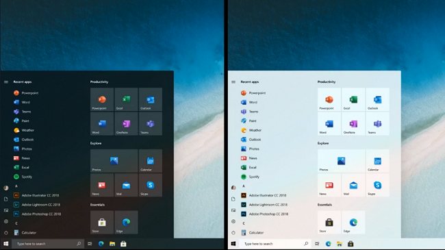 Le piastrelle del menu Start di Windows 10 non moriranno: saranno diverse