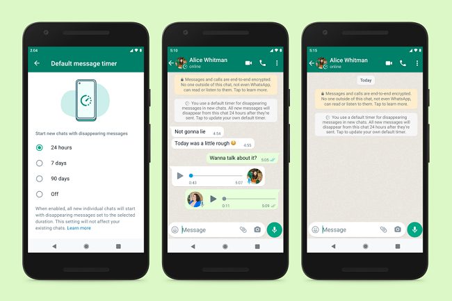 WhatsApp: come far scomparire i messaggi delle chat
