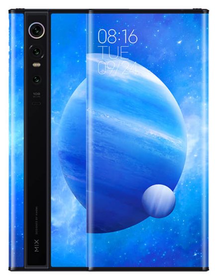 Mi Mix Alpha, smartphone con display avvolgente sia sul fronte che sul dorso