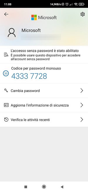Microsoft Authenticator, autenticazione a due fattori con password manager