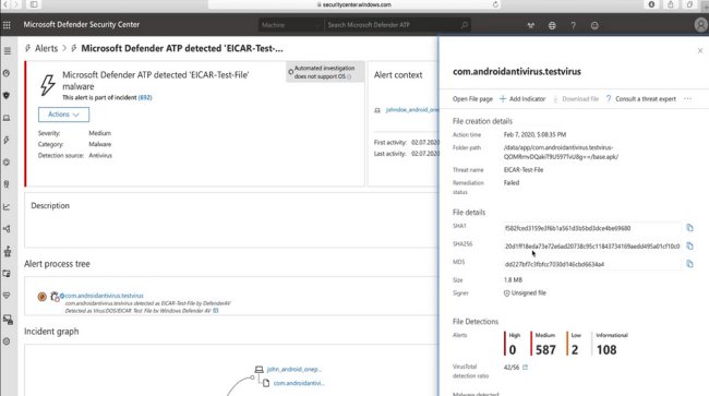 Microsoft Defender ATP disponibile per la prima volta anche nelle versioni per Android e Linux