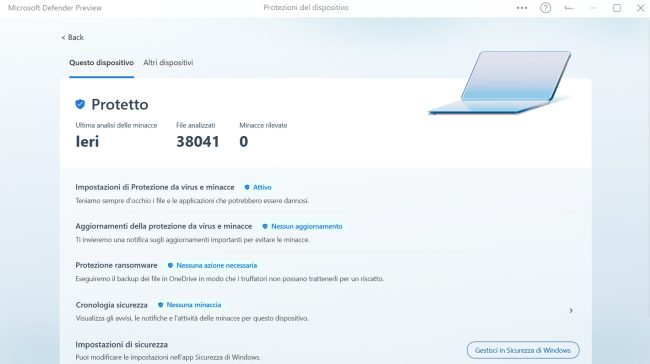 Microsoft Defender: ecco in anteprima la versione multidispositivo. Come funziona