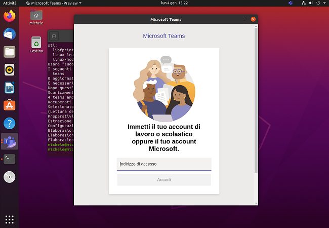 Come installare Microsoft Teams su Ubuntu Linux