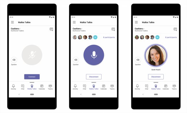 Microsoft Teams: la funzionalità walkie talkie debutterà a luglio