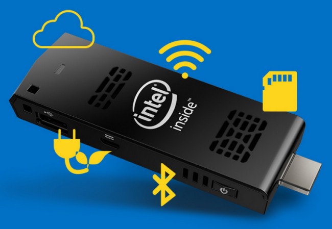 Minicomputer su chiavetta HDMI: Intel Compute Stick