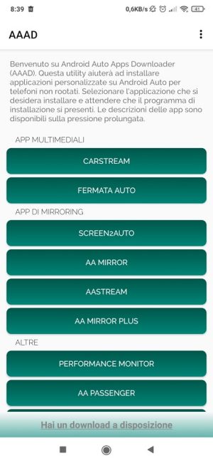 Come usare qualunque app con Android Auto grazie a AAAD