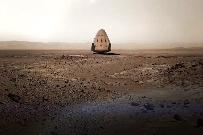 SpaceX: missione su Marte con Dragon entro il 2018