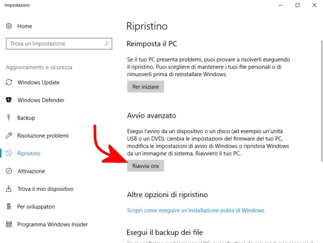 Modalità provvisoria Windows 10: come accedervi