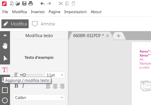 Modifica PDF esistenti con l'editor IceCream