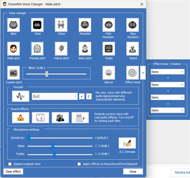 Modificare la voce gratis: ecco come si fa in Windows