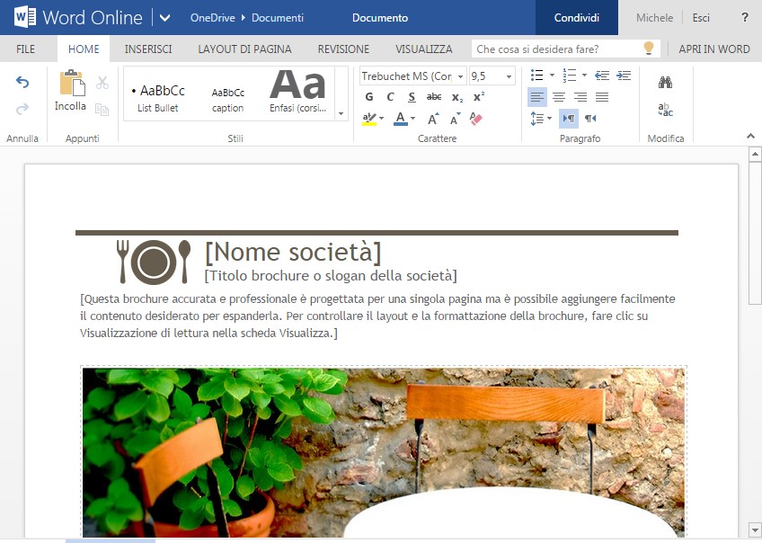 Modificare documenti online con Office, Google Drive e Rollapp