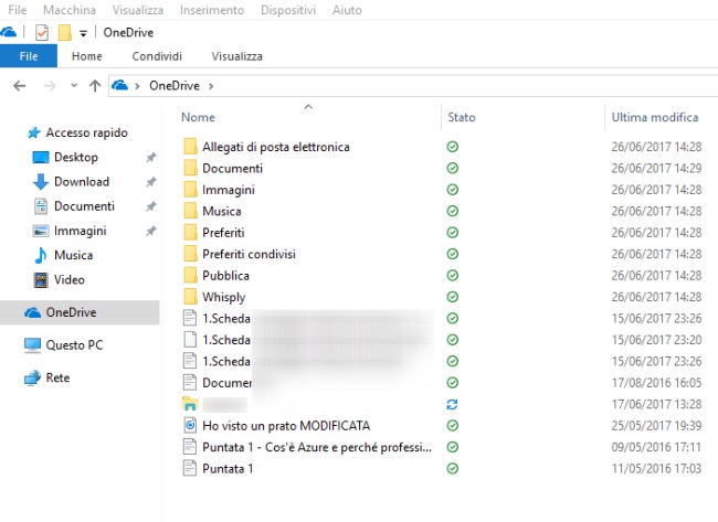 Come modificare file OneDrive dal PC Windows