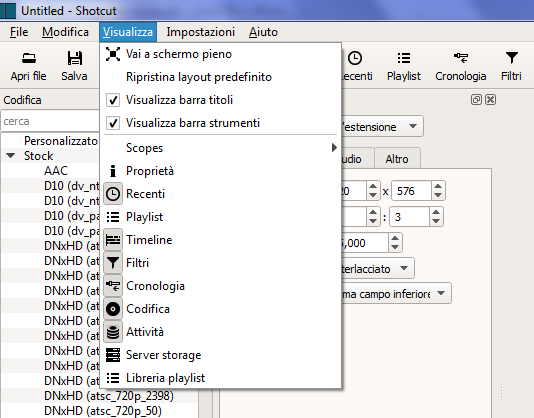 Editing video: modificare video con Shotcut