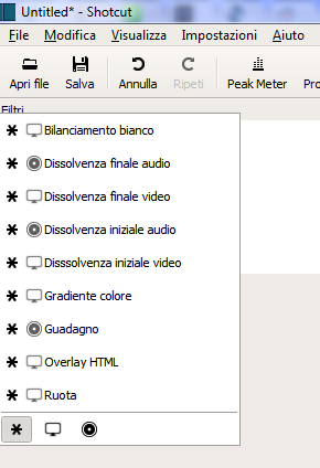 Editing video: modificare video con Shotcut
