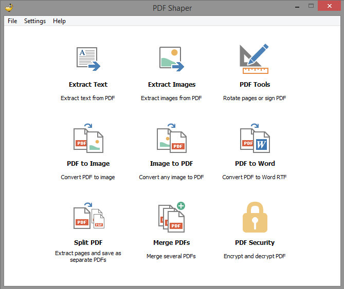 Unire file PDF, dividere e riordinare le pagine. Programmi per estrarre le immagini e riconoscere testi