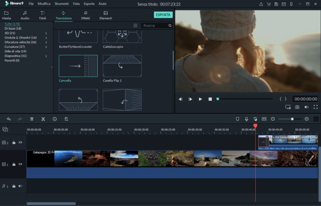 Montaggio video con Filmora: recensione e breve guida all'uso