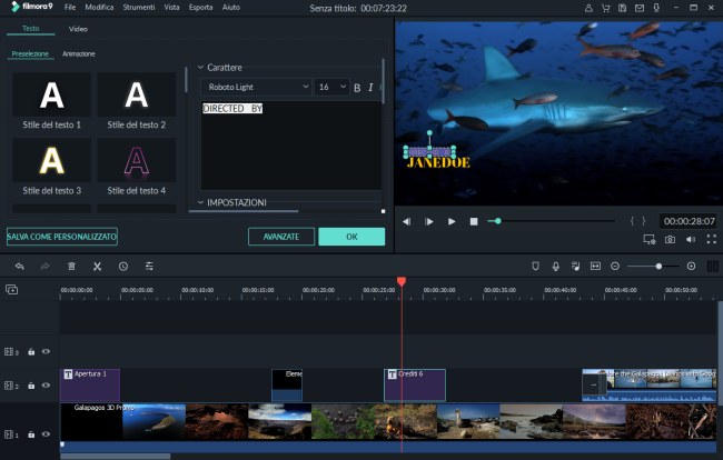 Montaggio video con Filmora: recensione e breve guida all'uso