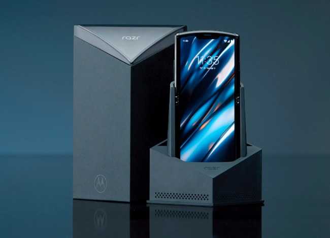 Il nuovo Motorola RAZR ha un display pieghevole da 6,2 pollici