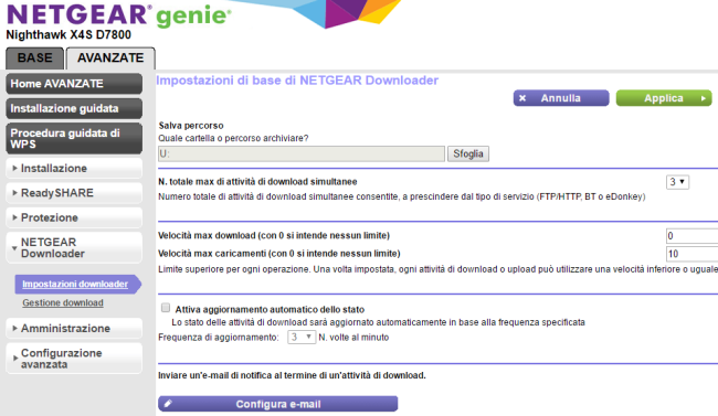 NETGEAR D7800, router-modem WiFi potente e versatile. Le funzionalità del nuovo firmware